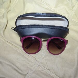 Vogue Magenta Sunglasses with Case